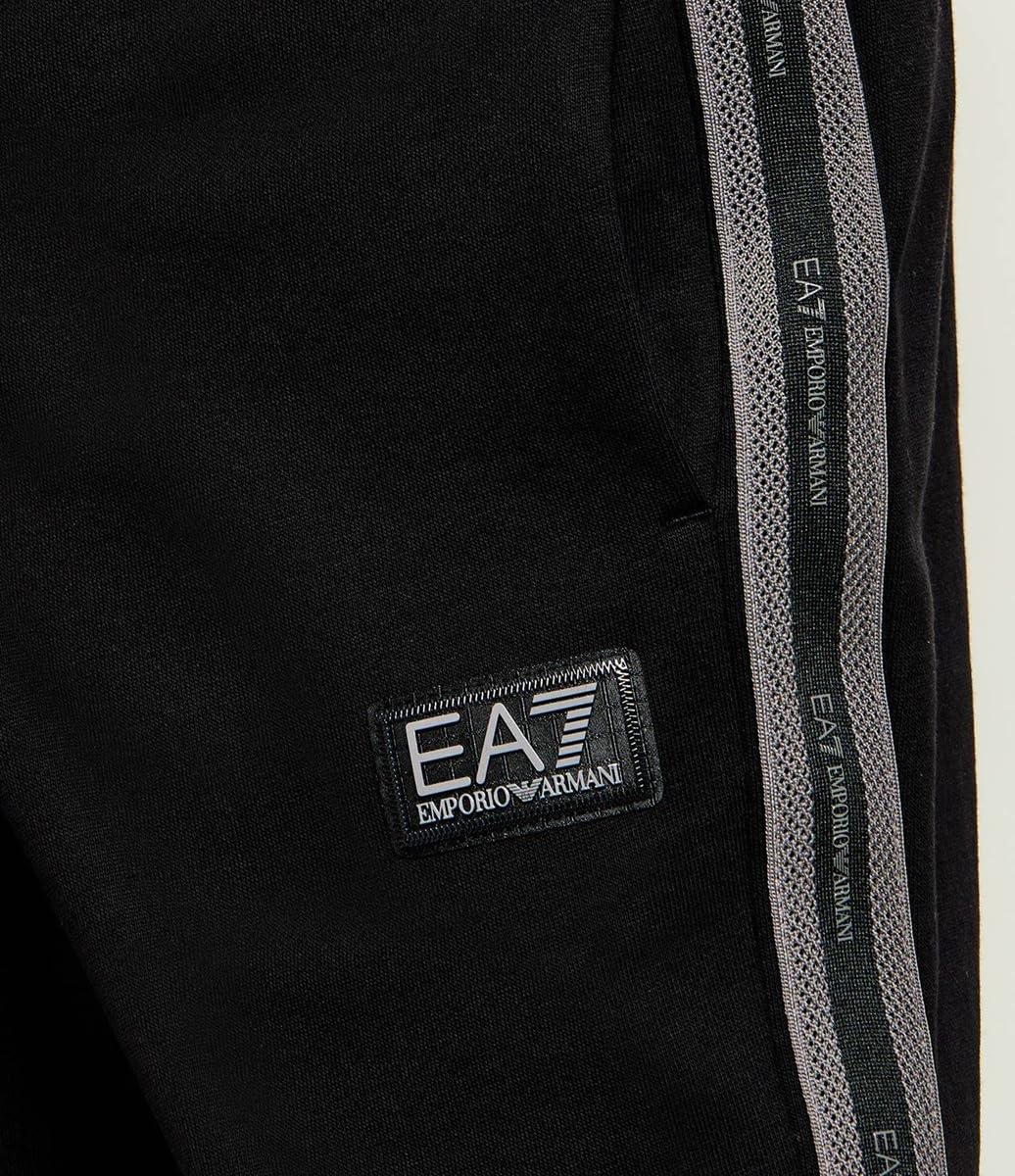Emporio Armani EA7 - Chándal para niños y jóvenes de algodón afelpado con logo Series, 7B000375