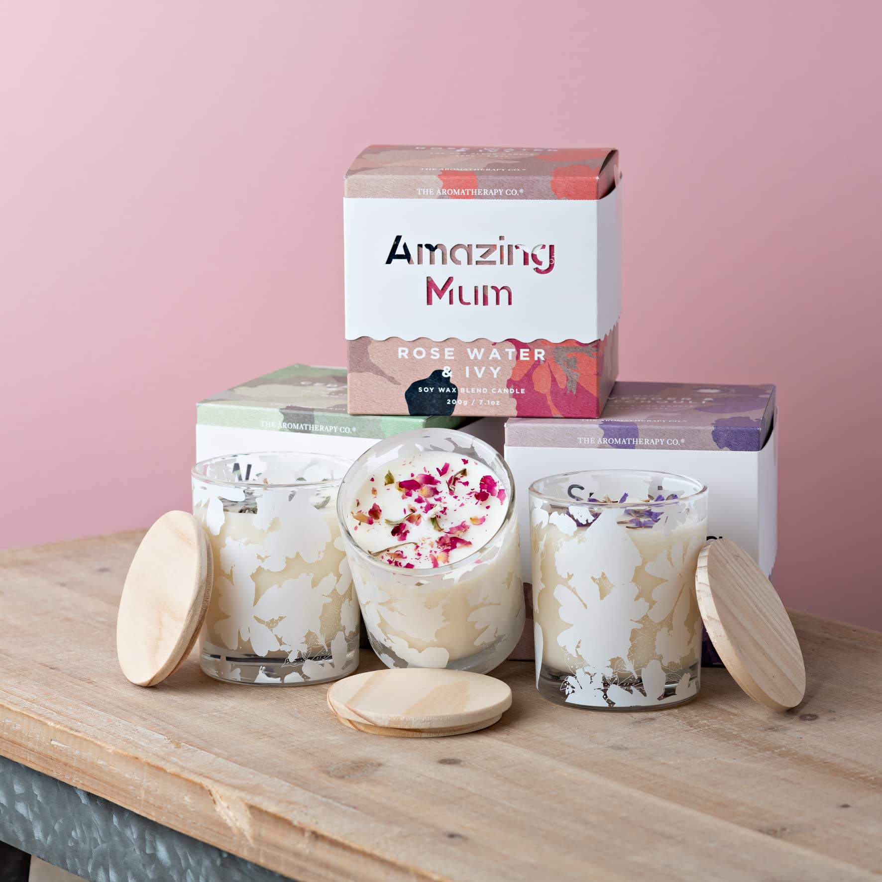 The Aromatherapy Co. Special Grandma Lavender & Patchouli Soy Wax Blend Candle 200g - Image 4