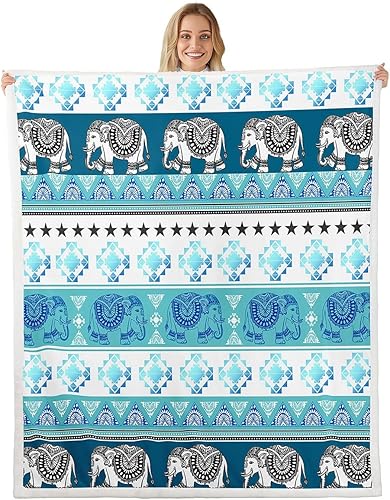 Miniatura 24 de Castle Fairy Rustic Musical Kids Plush Blanket,Guitar Bass Instruments Print Bed Blanket Art Home Decor,Retro Note Boho Ethnic Plaid Modern Fuzzy