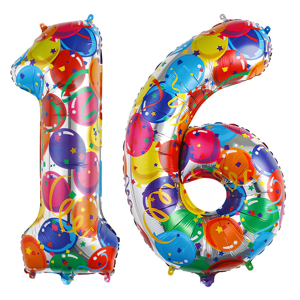 Foil Globo Número 5 Azul 40" (101cm), Inflable Helio o aire, Gigante Numeros 0-9, 10-19, 20-29, 30-100, Grande Globos Decoración para La Boda Aniversario y Cumpleaños Fiestas — view 493