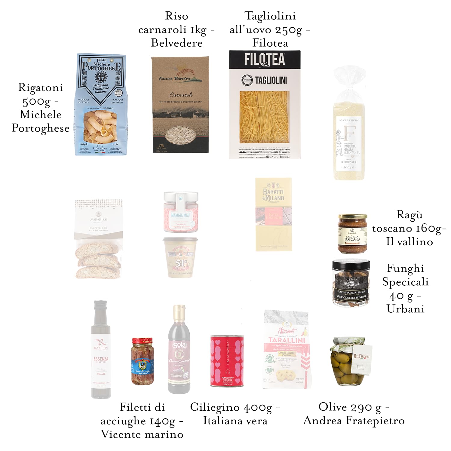 EATALY – Il Regalo degli Intenditori – Cesto Gastronomico Misto Dolce e Salato – Box con 16 Prodotti Italiani Selezionati – Confezione Elegante – Perfetto per Regali e Occasioni Speciali