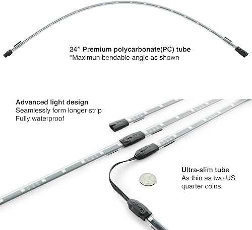 Miniatura 3 de XKGLOW KS-CAR-ADVANCE Tiras de luz LED y kit