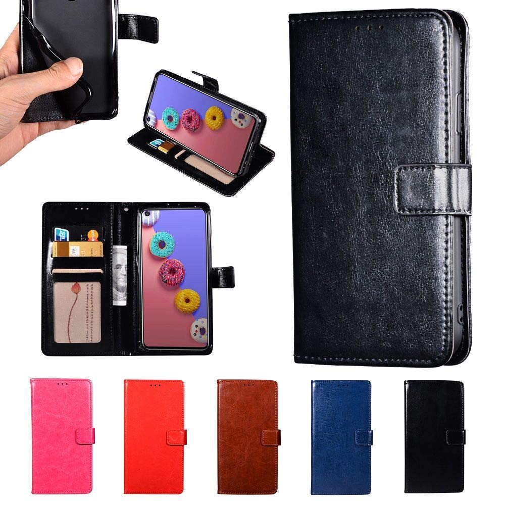 BAILI Custodia a Portafoglio per Motorola Moto G100 Case, Chiusura Magnetica, cavalletto, Tasca con Cerniera, Cover per Motorola Moto G100-007