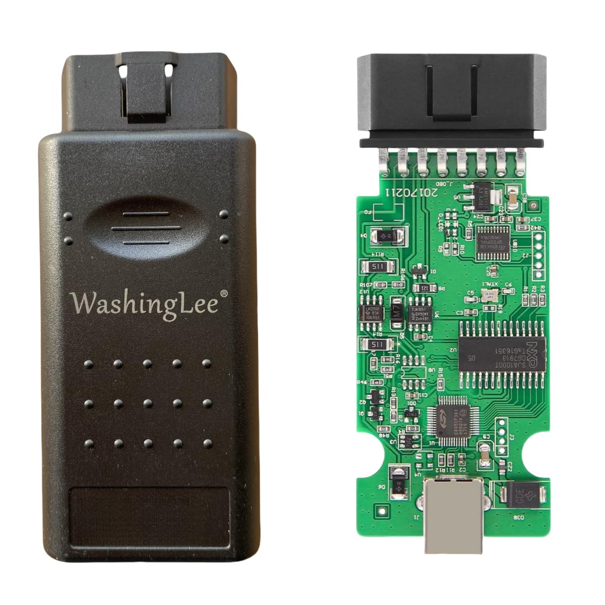 Washinglee V18MPPS Diagnostic Cable for ECU M3.8 M5.9 ME7xx MED9 MED17 EDC15/16/17, Compatible for Delphi Siemens Marelli Delco Sagem Trionic and etc. Driver/APP Must Be Installed