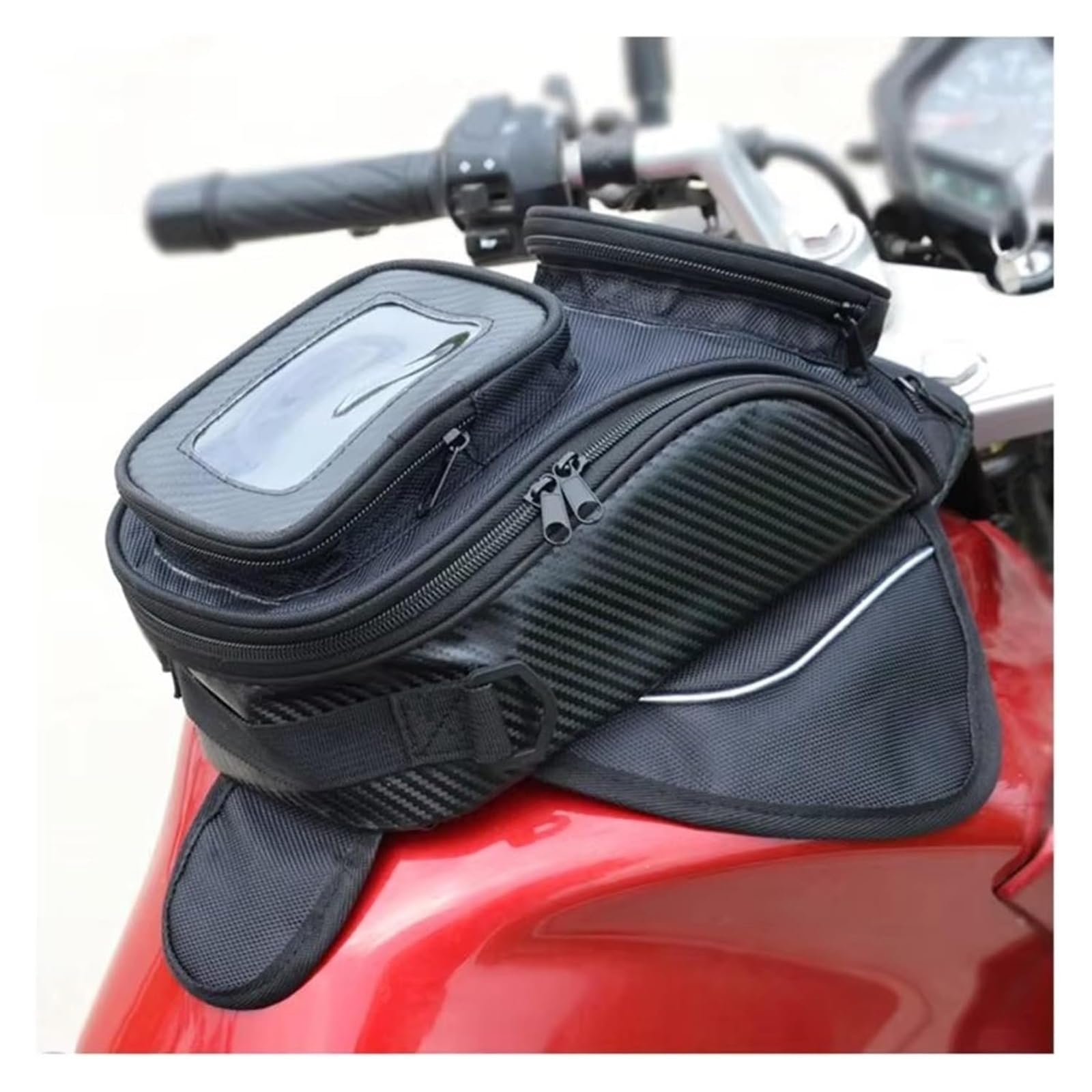 Moto Paraurti Borsa Moto Carburante Serbatoio Borsa sul Navigazione Cellulare Telefono Bagagli Sella
