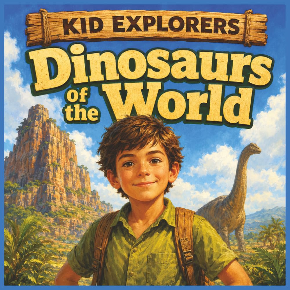 Kid Explorers: Dinosaurs of the World: Fossils, Feathered Creatures, Prehistoric Habitats, and Amazing Discoveries for Curious Kids