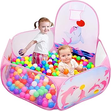 Likorlove Tente De Jeu Piscine Pour Enfants 1cm Playpen Bebe Baby Ball Pit Pool Pop Up