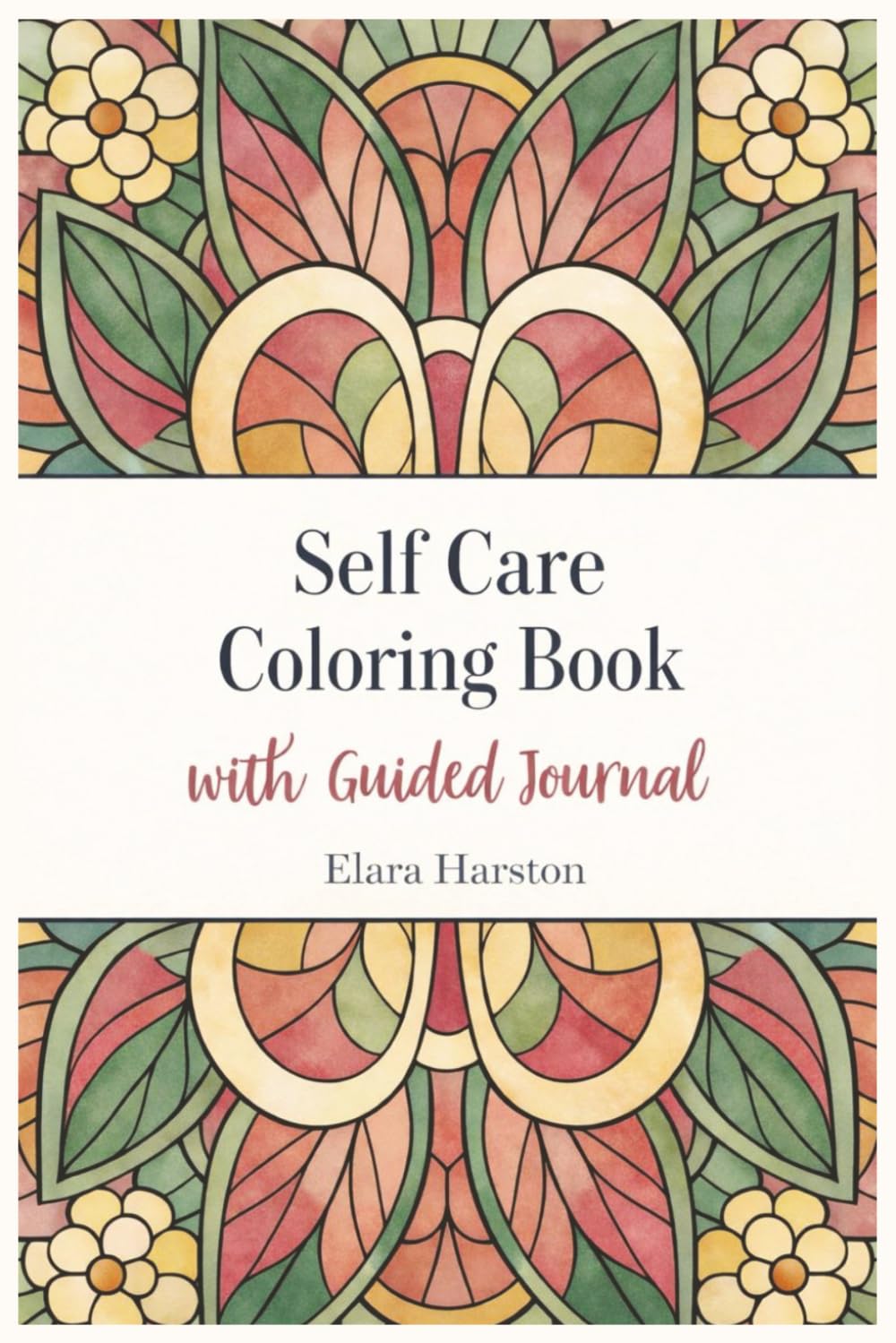 Self-Care Coloring Book with Guided Journal: A 30-Day Reset with Morning & Evening Prompts, Weekly Check-Ins, and 50 Relaxing Coloring Pages