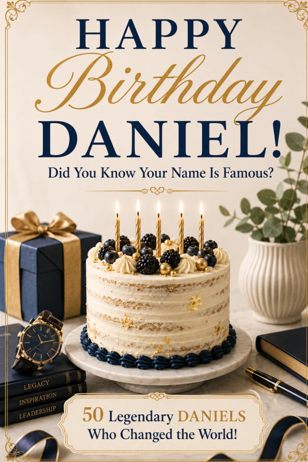 Happy Birthday, DANIEL! Did You Know Your Name Is Famous?: 50 Legendary Daniels Who Changed the World