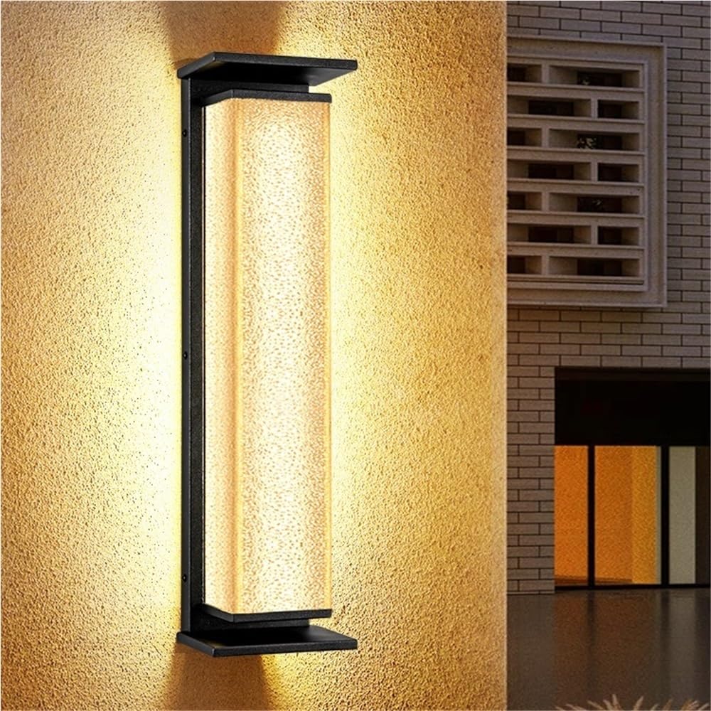 Caldo Lampada da parete impermeabile for esterni Villa Gate Illuminazione giardino for