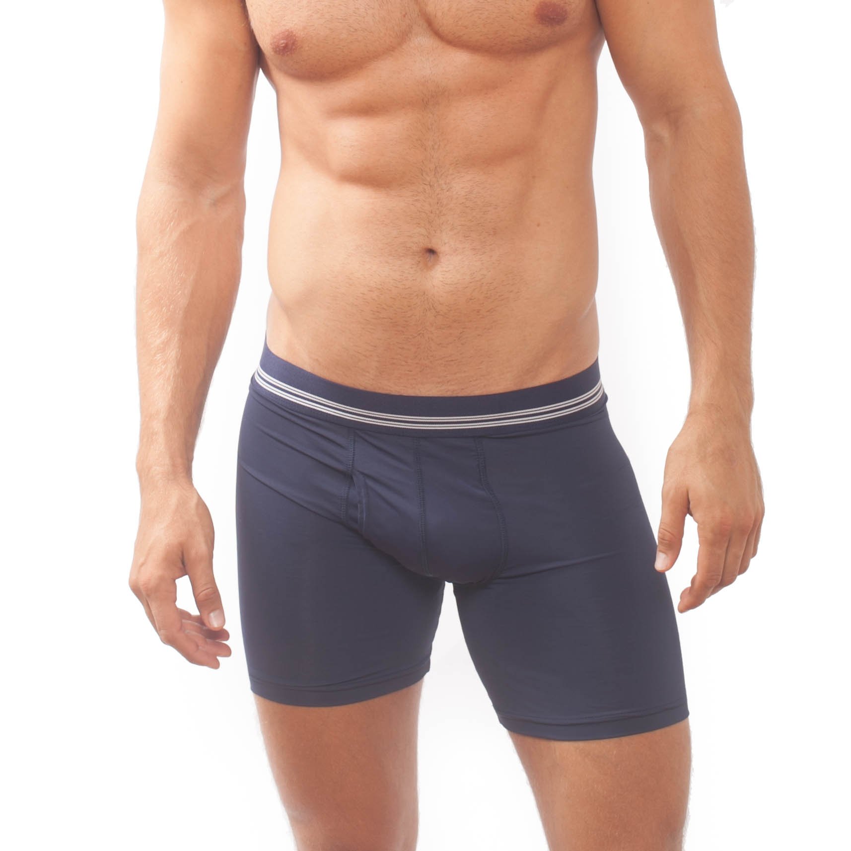 UnderFlex Compression Boxer Briefs for Men: UPF 50 Built into Fabric.