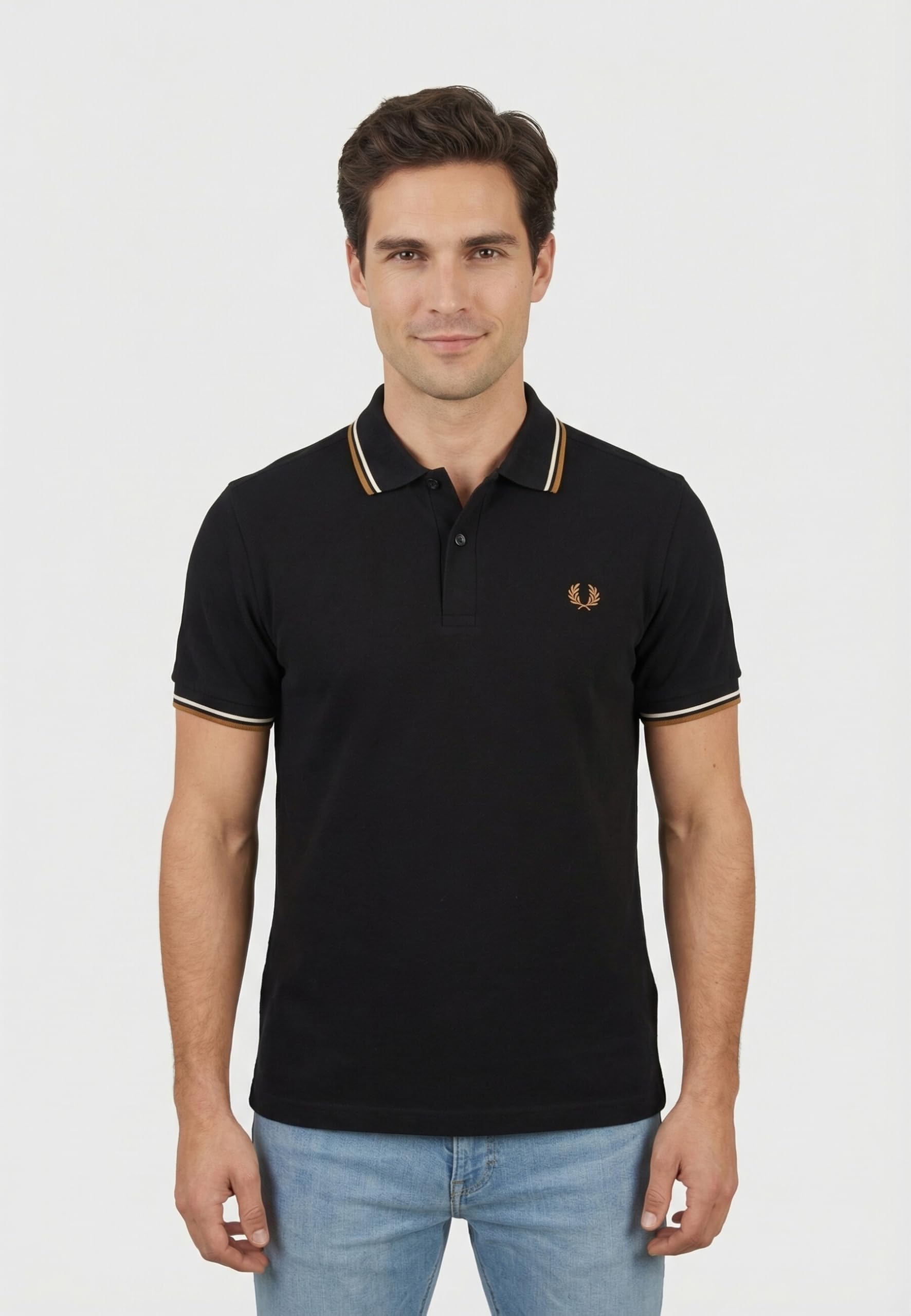 Fred Perry Twin Tipped Shirt, Herren Polo