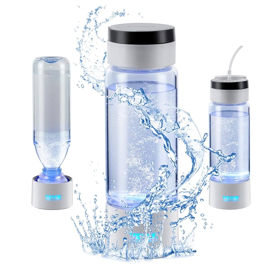 VEVOR Hydrogen Water Bottle Generator, 380 ml / 13.4 oz