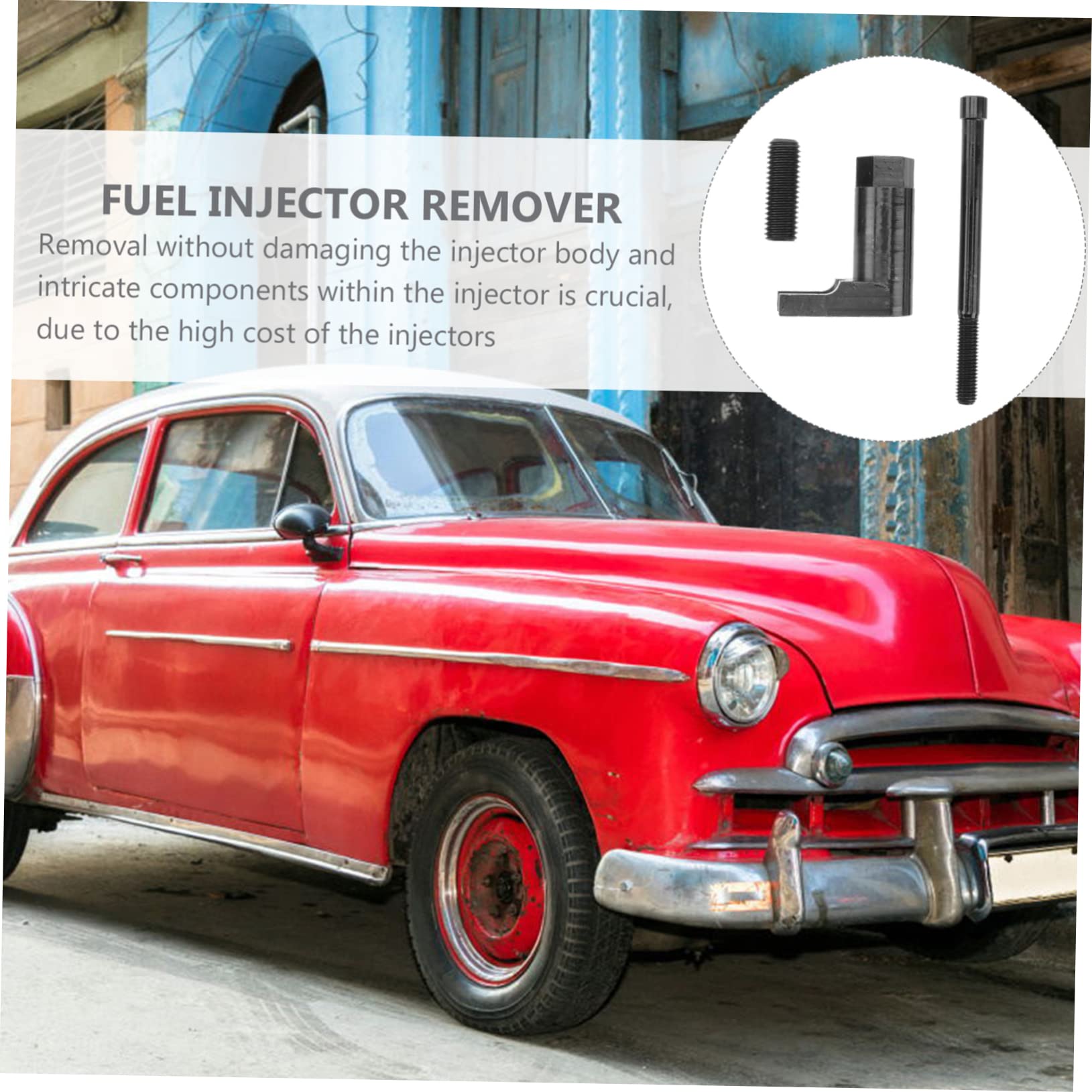 Kit di Rimozione Iniettori Auto 6,7l Acciaio al Carbonio Nero | Motore Diesel 2011-2018, Utensile Professionale, Resistente All'usura e Pensato per Rimozione senza Danni Stile Casuale