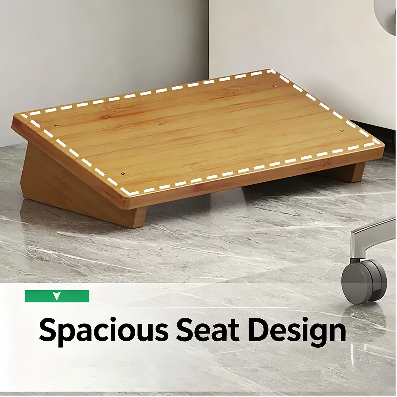 Taburete Reposapiés Oficina Altura Ajustable, Reposapiés Ergonómico