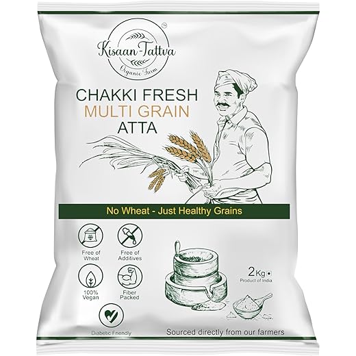 Kisaan Tattva Diabetic Atta 2kg