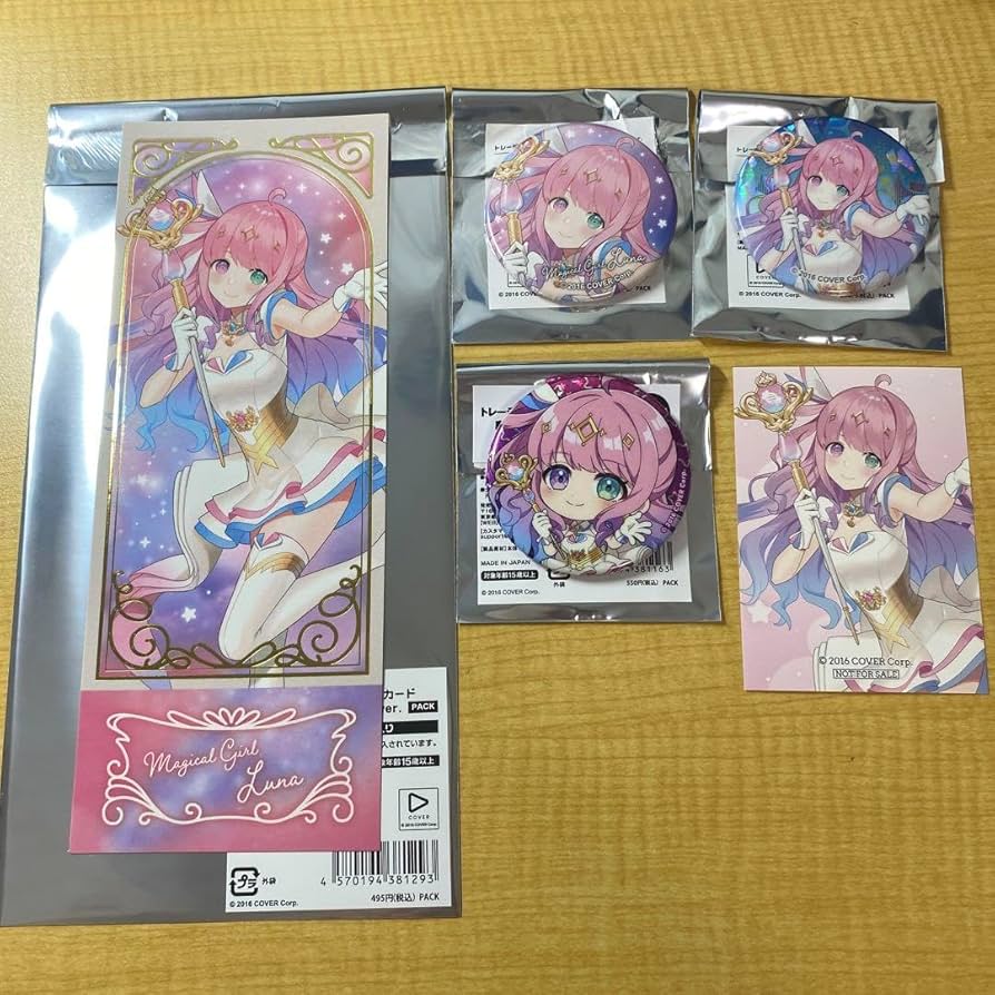 ホロライブ　魔法少女　ホロウィッチ　トレーディング缶バッジ　姫森ルーナ　18個 ホロライブ 魔法少女 ホロウィッチ トレーディング缶バッジ 姫森