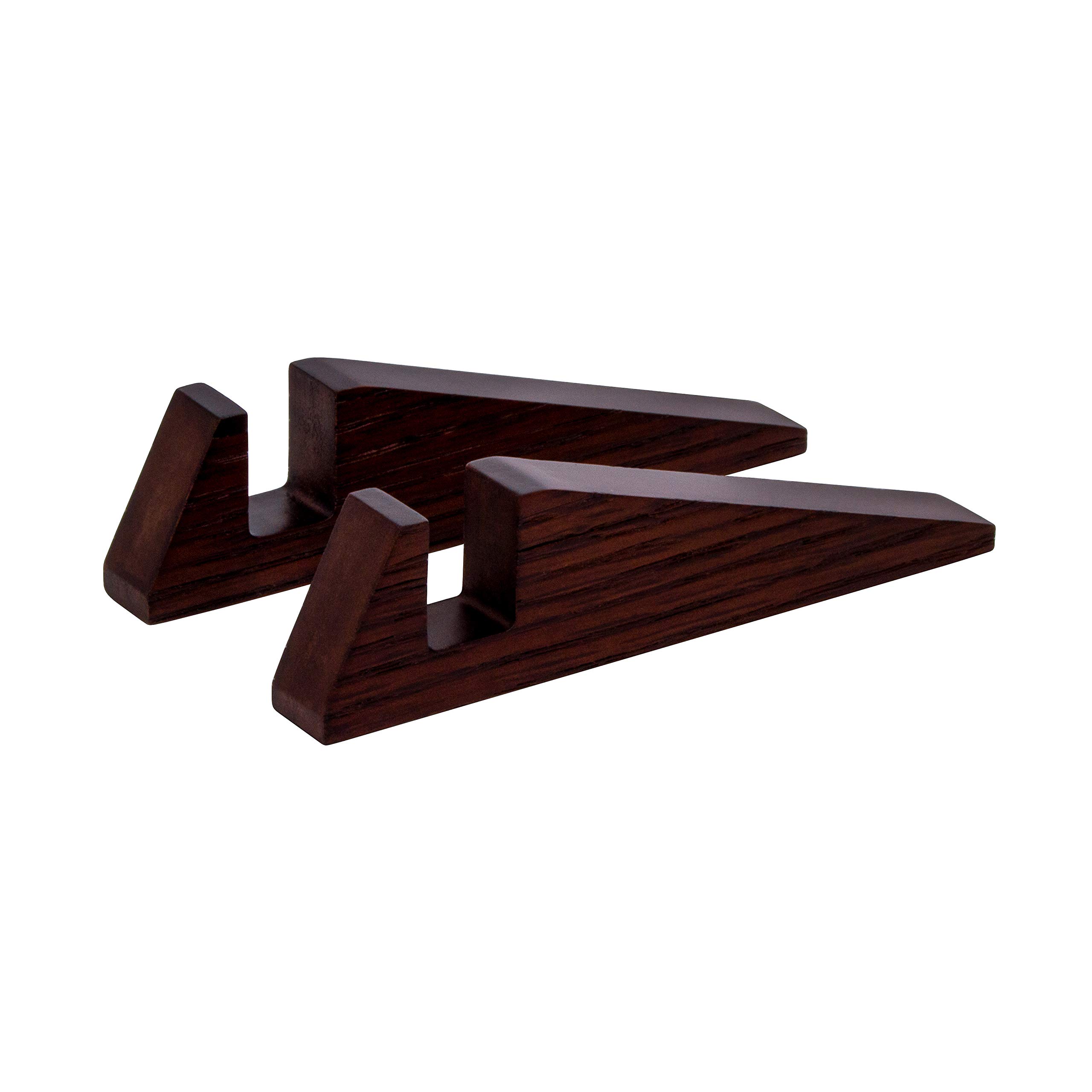 JAVA Stands For Nespresso Capsule Holder | Coffee Pod Holder Stand For JAVA Nespresso Capsule Holders | 12x3x1.2cm | 2 Stand Pieces | Countertop | Eco-friendly Wood (Oak Natural Stained Walnut)