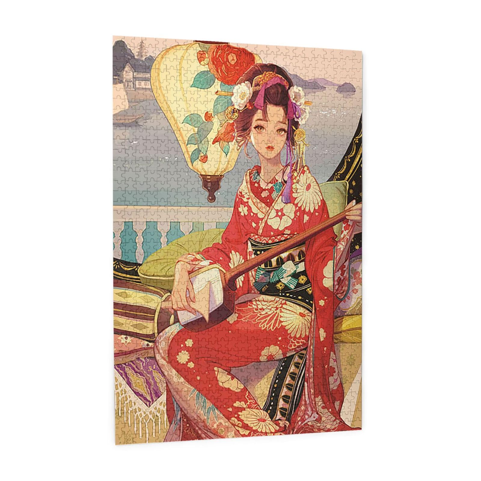 Amazon.co.jp: 竹久夢二8 パズル 良質な木製パズル 装飾 学生 子供