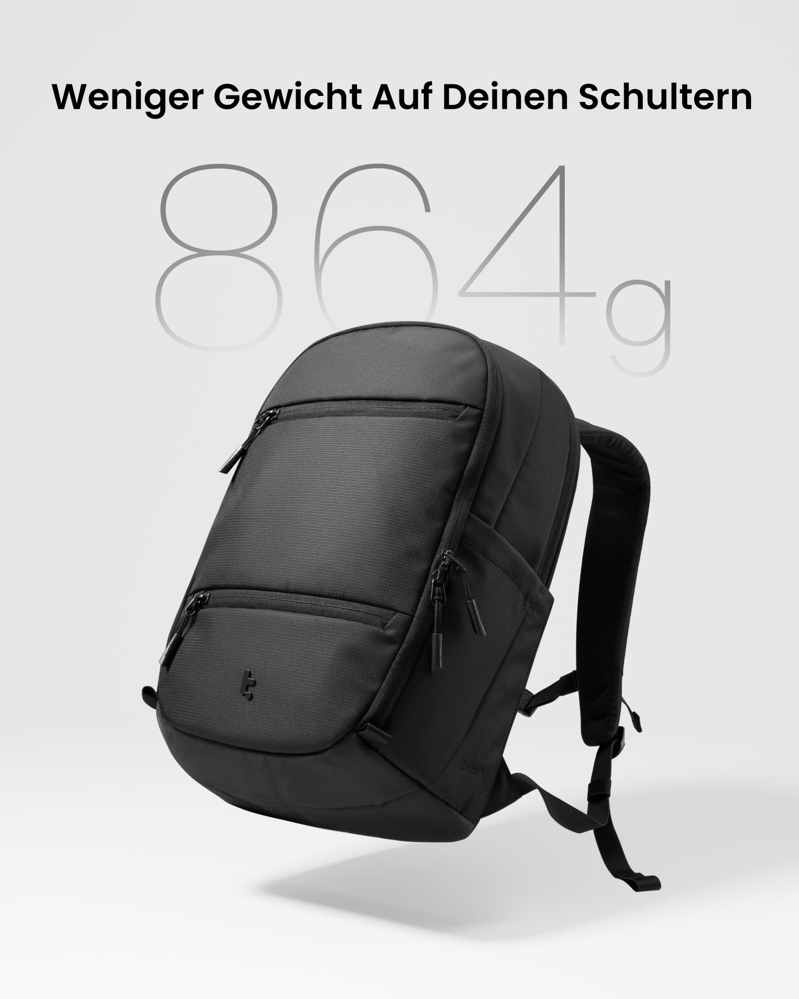 tomtoc Laptop Rucksack 22L, Business Rucksack Herren Damen mit Laptopfach