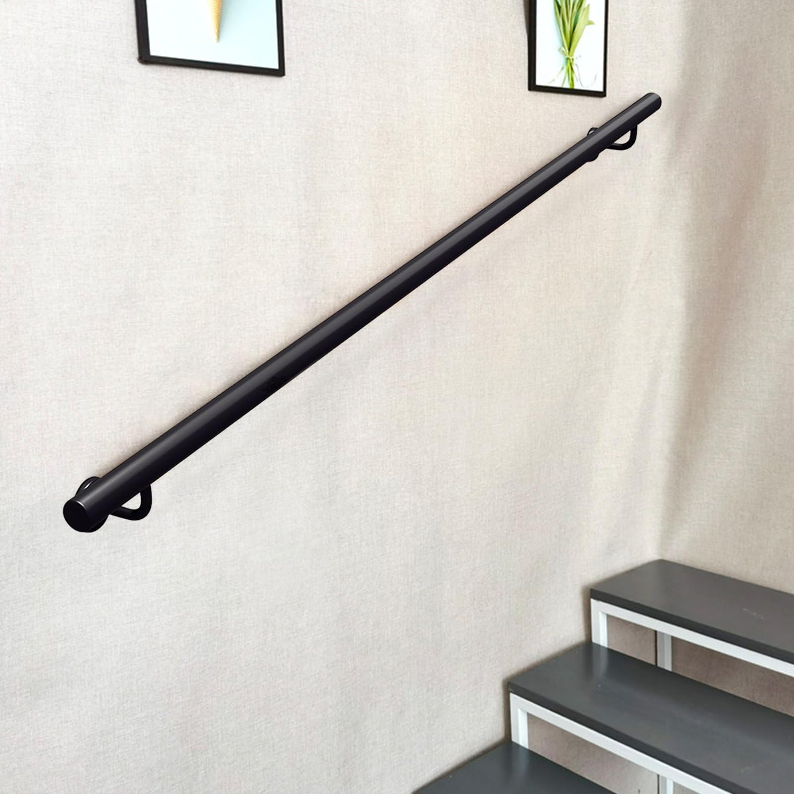 Barre de sécurité pour couloir et rampe d'escalier extérieure 6m