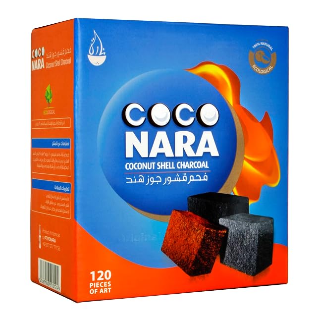 Hookah Shisha Natural Charcoals 120 Count