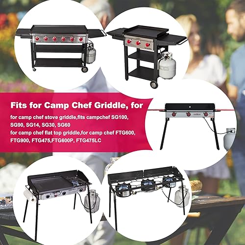 Vista 67 de Uniflasy Bandeja de grasa 69804 con bandeja de captura 67047 para parrillas de gas Weber Spirit serie 300, Spirit E310 E320 E330 S310 S320 S330