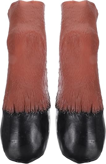 Abaodam Horse Hoof Gloves for Adults Stretchy Animal Costume Props for Halloween Carnival Cosplay and Party Dress-up Lightweight and Comfortable