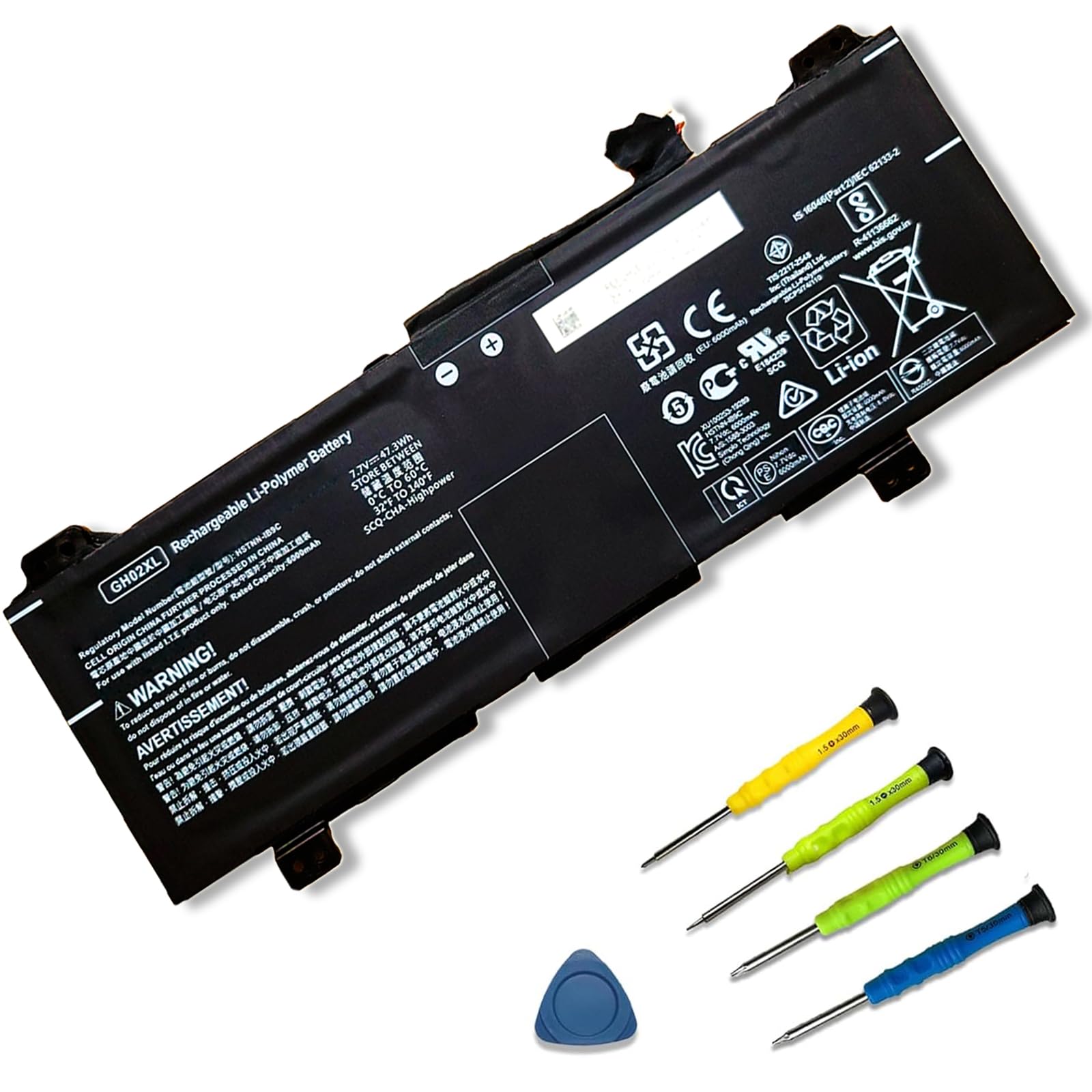 Amazon.com: GH02XL Laptop Battery Compatible with HP Chromebook