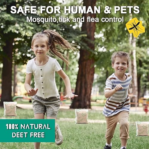 Miniatura 8 de ANEWNICE Repelente de mosquitos para patio, potente disuasorio de mosquitos en interiores, repelente de mosquitos natural para patio, repelente de