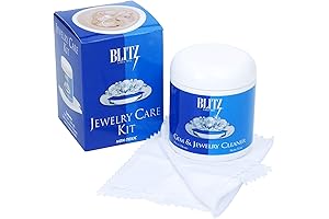Blitz Jewelry Cleaner Refill 8 Oz - Gentle Non-Toxic Formula