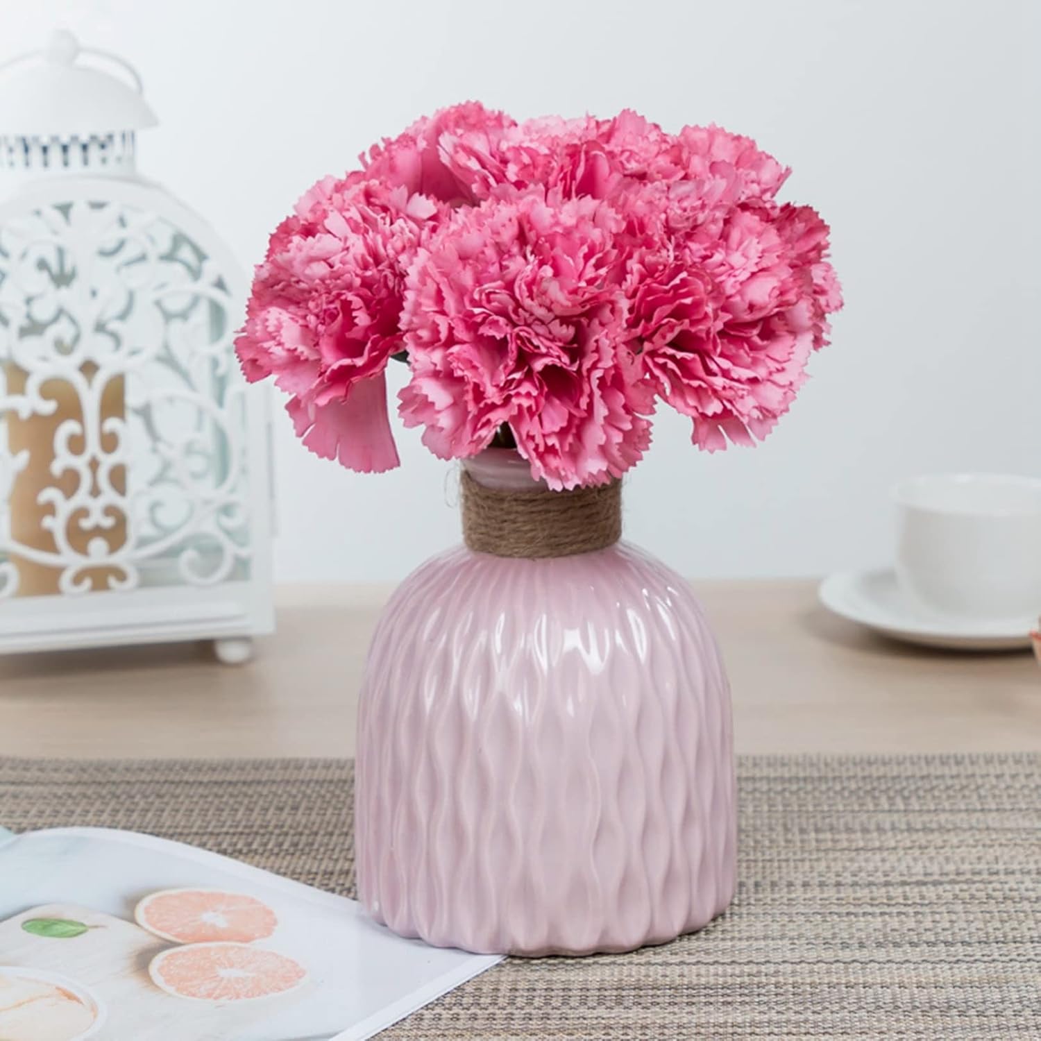 造花セット 本物そっくり 水やり不要 置物 インテリア 玄関飾り 美術館 ホーム 庭園 ウェディング 枯れない花 手作りフラワー 母の日 開店祝い お見舞い プレゼント アートフラワー 観葉植物 花瓶付き