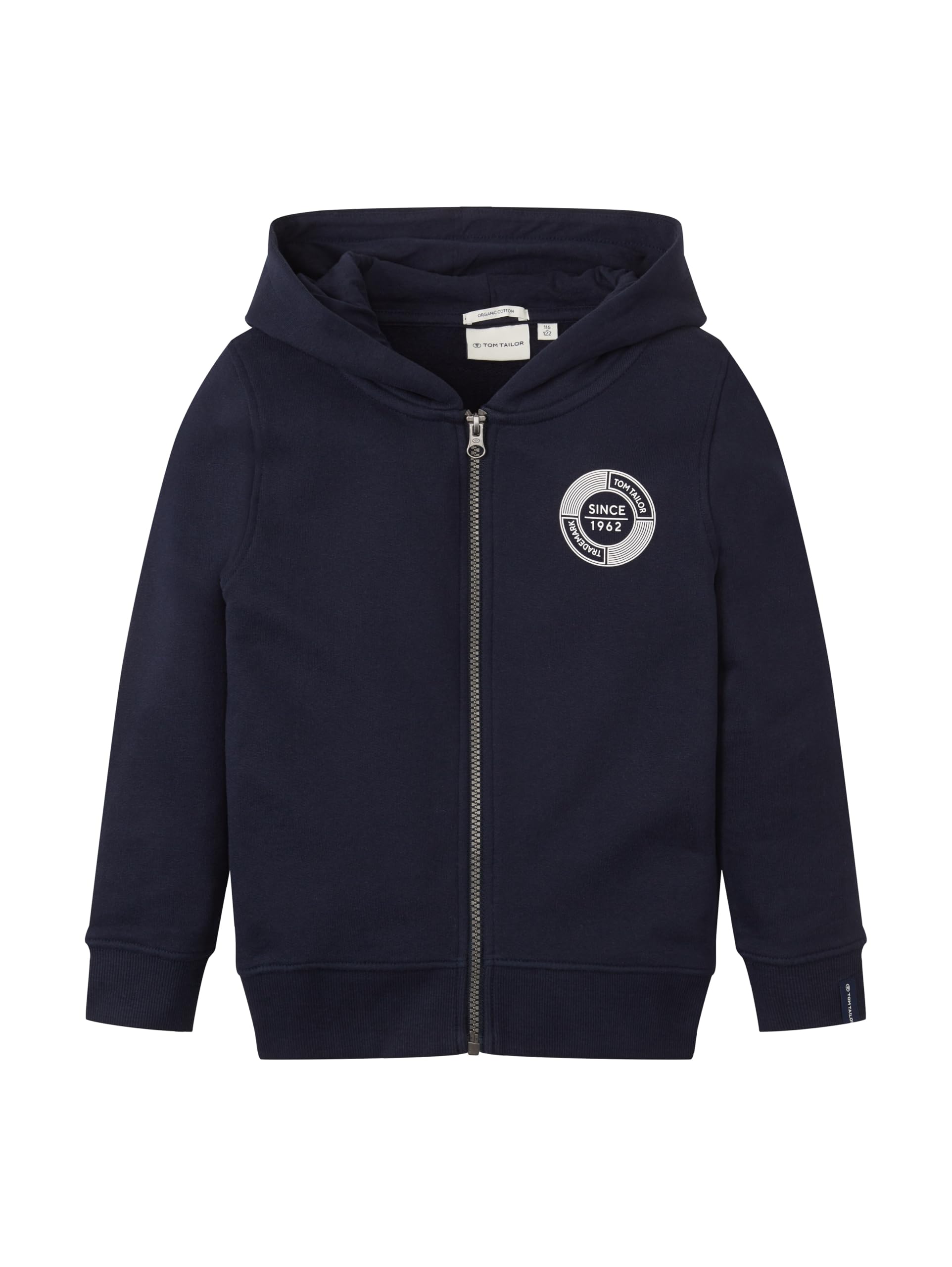 TOM TAILOR Jungen Kinder Sweatjacke mit Logo-Print