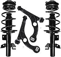 Vista 26 de Detroit Axle - Kit de brazos de control delanteros de 4 piezas para Ford Mustang Base GT 05-10 2005 2006 2007 2008 2009 2010, 2 brazos de control