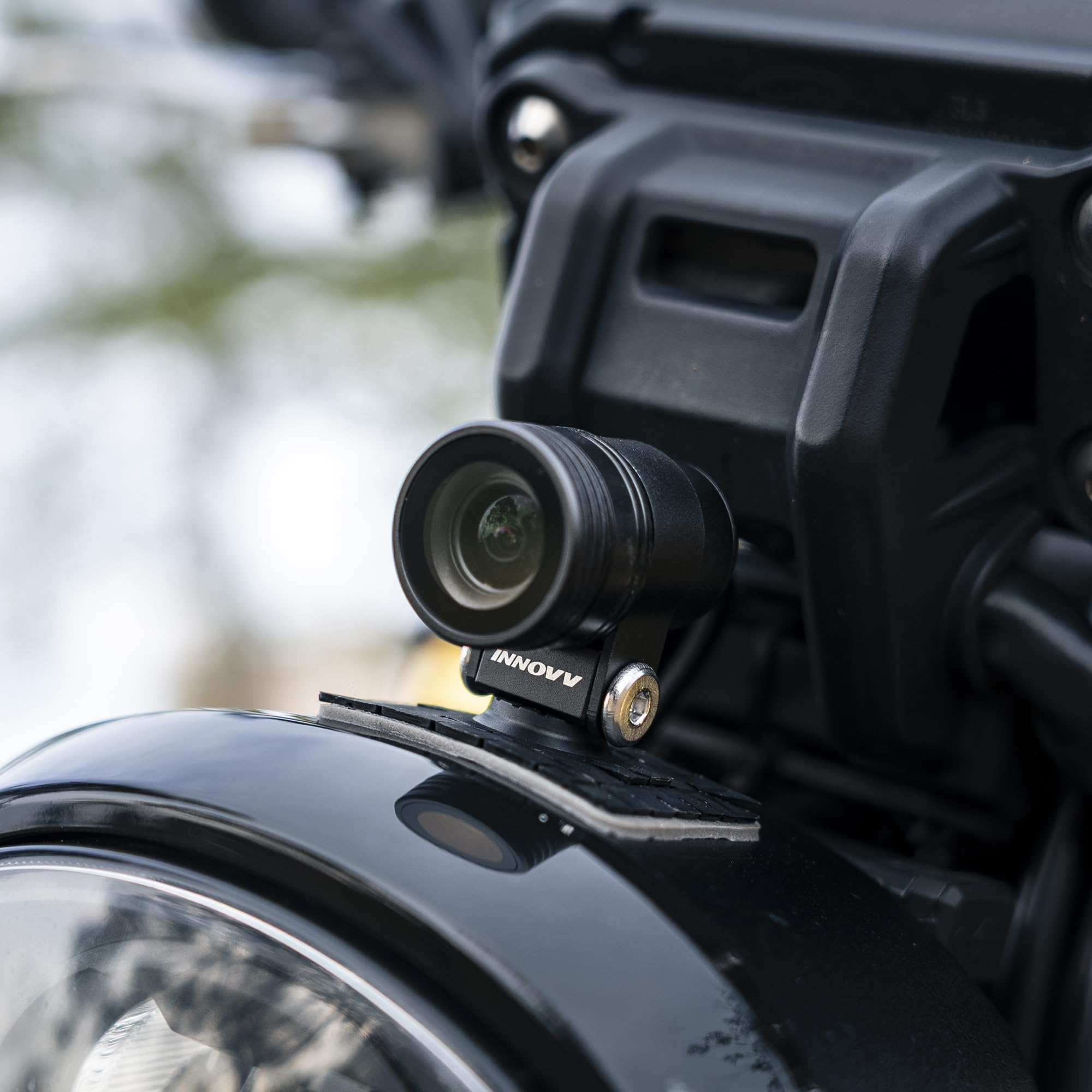 INNOVV Protezione per obiettivo, progettata per protezioni per lenti da 25 mm di diametro, offre elevata resistenza e resistenza, peso leggero, paraluce compatibile con K7; K6; RC6; K5 e K3