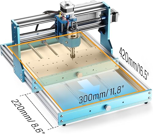 Miniatura 2 de Genmitsu 3018-PROVer V2 Kit de extensión de eje Y, accesorios 3018 actualizados a 3040, compatible con máquina enrutadora CNC 3018-PROVer V2