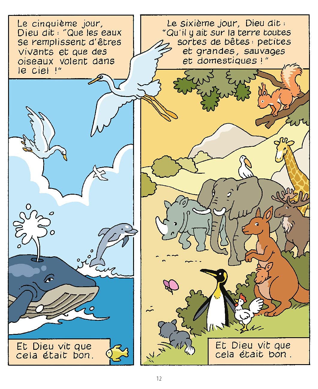 La bible pour les enfants en BD (L'Evangile en BD)