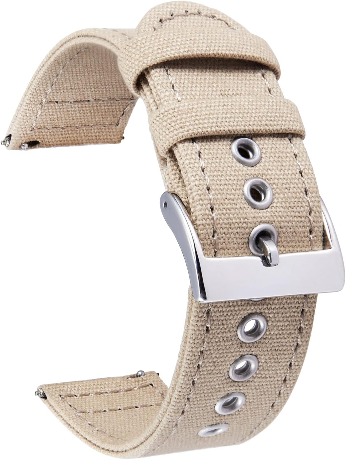 BINLUN Canvas Watch Bands Quick Release Sail Cloth Watch