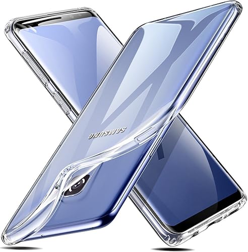 Cover Samsung Galaxy Supporta Ricarica Wireless Mobile Stuff Custodia Trasparente Morbida TPU Ultra Leggere Chiaro Silicone Ultra Sottile Case per Samsung Galaxy 2018 Clear Gel Cover Samsung Galaxy Supporta Ricarica Wireless Mobile Stuff Custodia Trasparente Morbida TPU Ultra Leggere Chiaro Silicone Ultra Sottile Case per Samsung Galaxy 2018 Clear Gel