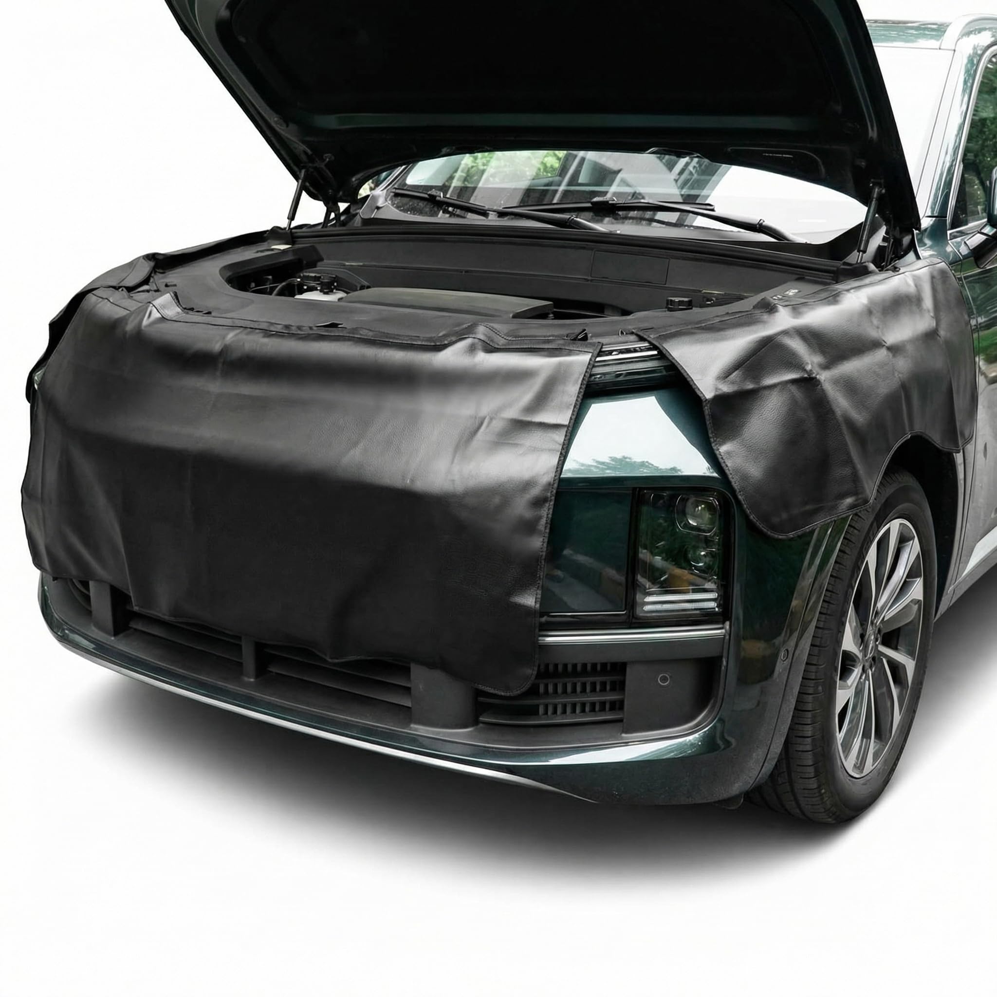 QWORK® Set di 3 Tappetino di protezione per parafango per auto, resistente a grasso e graffi, ideale per riparazioni auto in officina