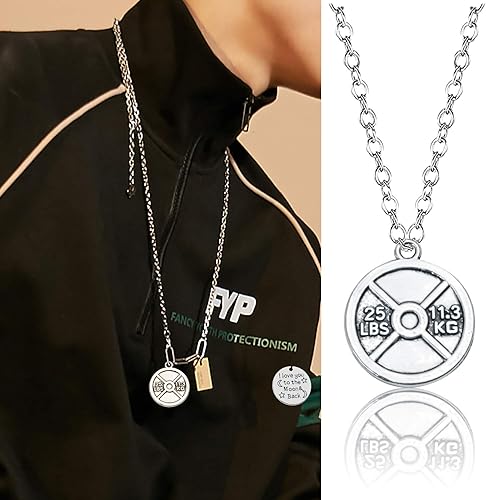 Miniatura 4 de 32 dijes deportivos para levantamiento de pesas, para collares, pulseras, joyería, manualidades, 14 estilos, Metal, Aleación.