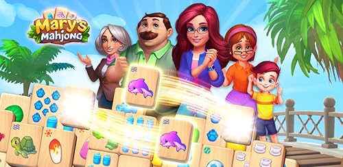 Mary's Mahjong: Renovate The Town And Match Tiles In This Puzzle Majong Game! Build And Design Houses In This Paradise City! #TOP6