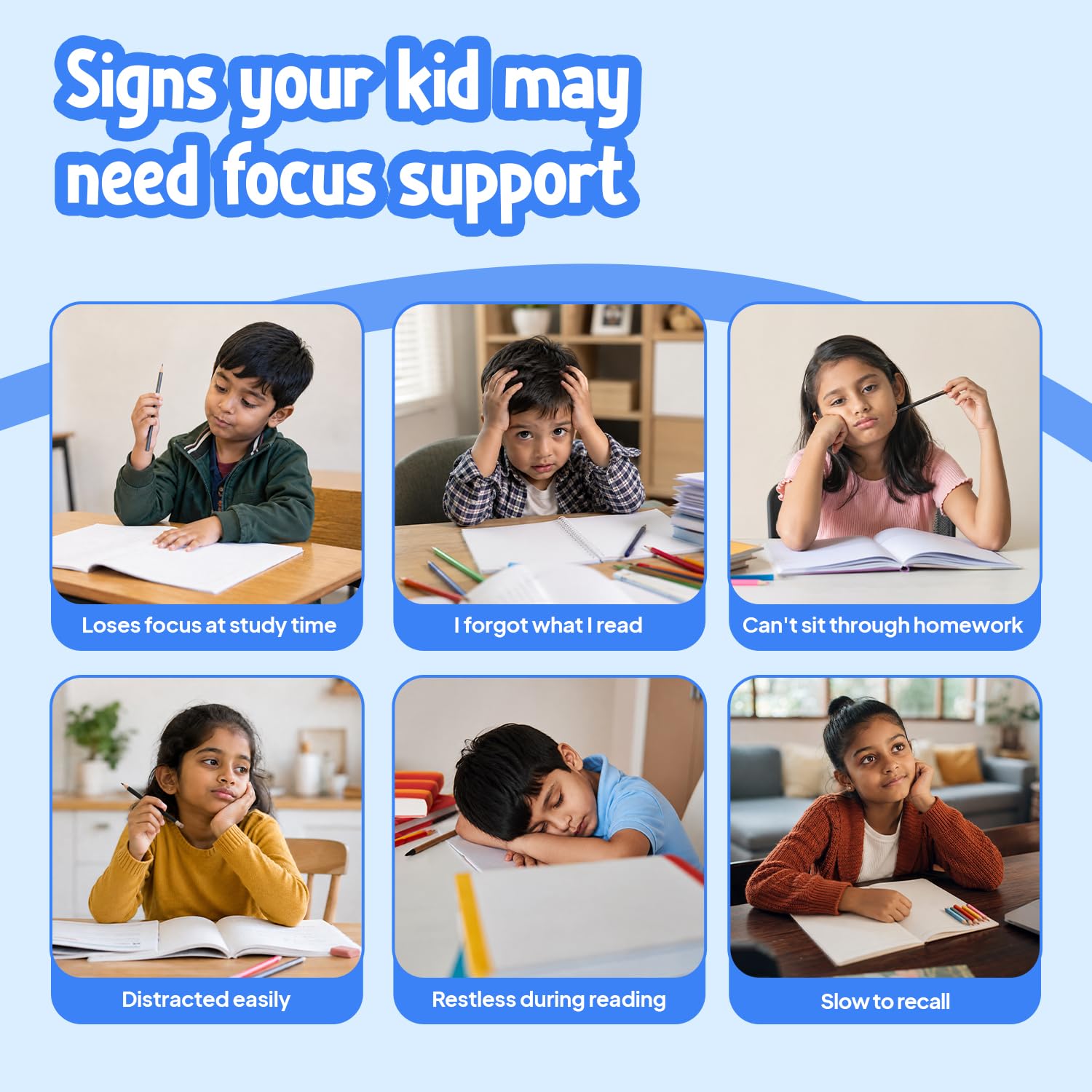 Ayuvya Kids Focus+ Drops for Children 3-12 Years | 8 Powerful Herbs with Brahmi, Shankhpushpi, Jatamansi | Supports Focus, Memory & Calm Alertness | No Sugar, Honey Base | AYUSH Licensed | 50ml — Amazon image 4