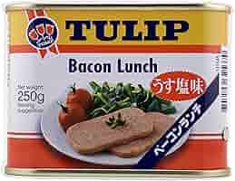 Amazon.co.jp: チューリップ ベーコンランチ 250g 12p シール付