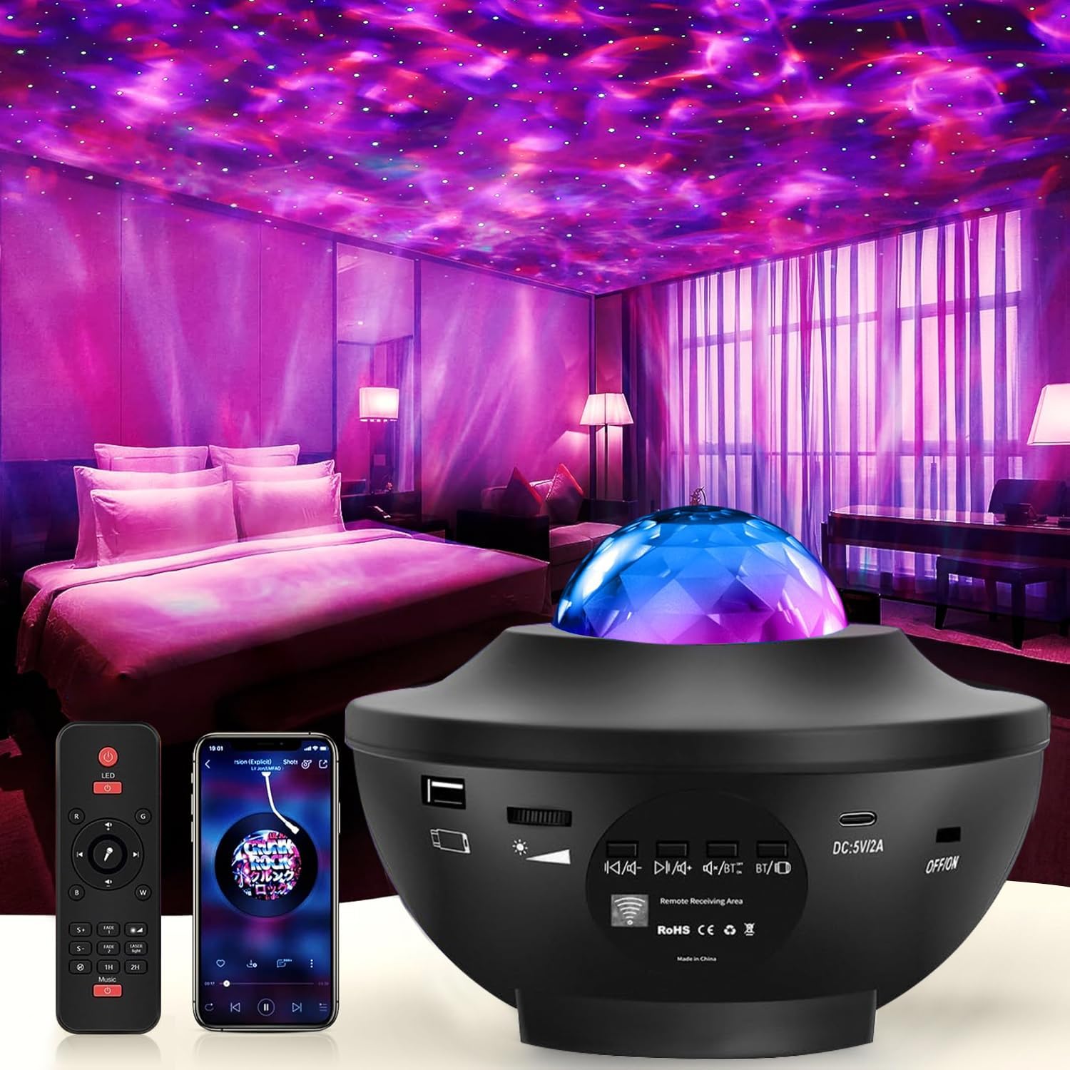 Amazon.co.jp : PAIFIEVD プラネタリウム 家庭用 スタープロジェクター
