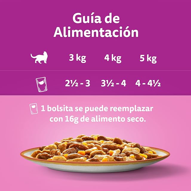 Foto 5 de 5 de Whiskas - Comida húmeda para gatos adultos +1 año Whiskas Tasty Mix Colección Country en salsa 4 x 85 g