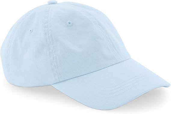 Beechfield Unisex Low Profile 6 Panel Dad Cap (One Size) (Pastel Pink)