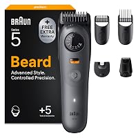 Braun Serie 5 Regolabarba Uomo, 5 Strumenti Styling