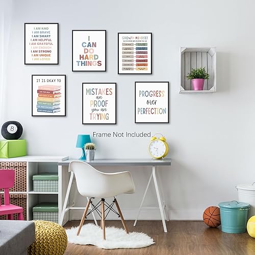 Miniatura 7 de Juego de 6 pósteres educativos de tabla de números para el aula, suministros preescolares para educación en casa, deja que los niños sepan el clima