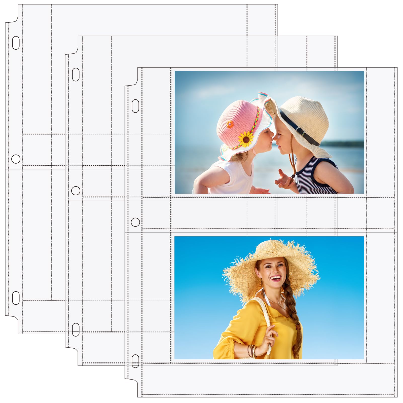 MaxGear 30 Pochettes Photo 8x10 Pour Classeur - Lourdes, Archives, Neuves